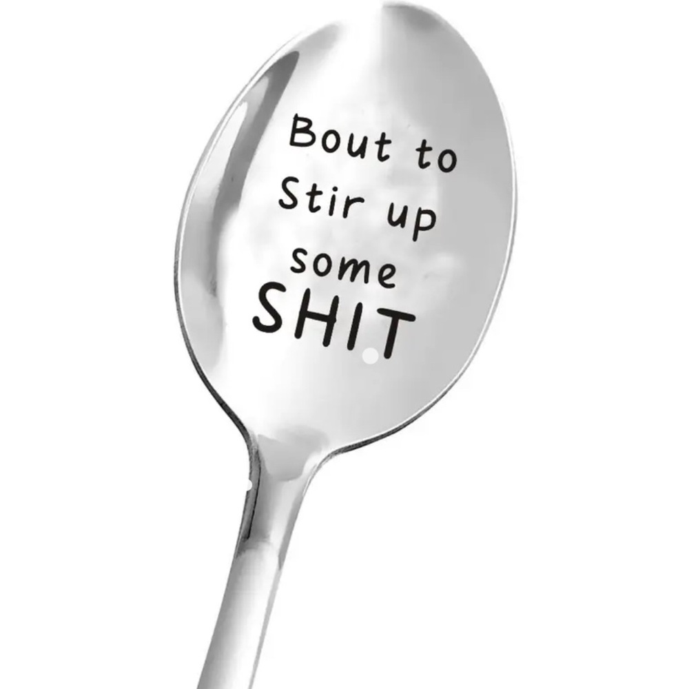 Bout to stir up some $hit Spoon NWOT - Picture 2 of 4